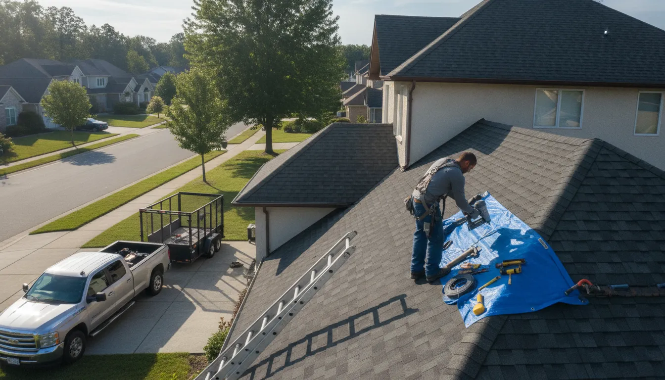 Trusted Storm Damage Roof Repair for Gary Homes & Businesses